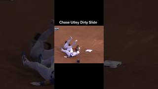 Chase Utley Dirty Slide sports baseball mlb foryou [upl. by Gehlbach]