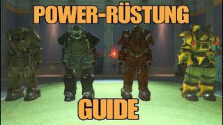 Fallout 76  POWER RÜSTUNG GUIDE TOP 4 [upl. by Giulio960]