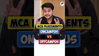 💥 MCA Placements  Oncampus Vs OffCampus🌟MCA Placements 2025🤩shorts mcajobs placements mca [upl. by Aleekahs]