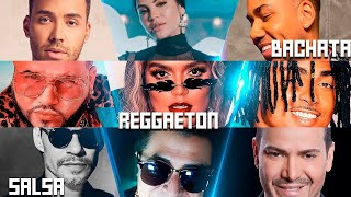 MIX REGGAETON SALSA Y BACHATA 2021 FEB [upl. by Lebana]