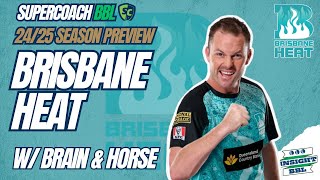 BBL Supercoach  Brisbane Heat Team Preview 202425 [upl. by Thielen]