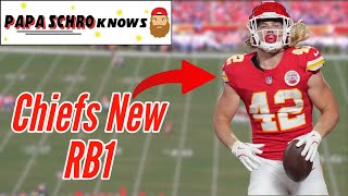 Chiefs New RB1  Carson Steele Film Breakdown [upl. by Atikam]