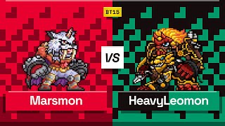 Digimon TCG Marsmon vs HeavyLeomon BT15 Match [upl. by Einahpets]