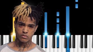 XXXTENTACION  changes  Piano Tutorial  Piano Cover [upl. by Wanids680]