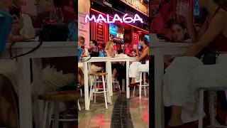 Malaga Nightlife Spain in Summer 2024 4K 🇪🇸 Málaga shorts travel summer holiday [upl. by Natsreik117]