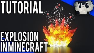 Explosions Tutorial  Minecraft Bau Tutorial [upl. by Nosloc433]