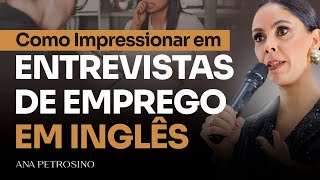 Como pressionar em entrevistas de emprego em inglês [upl. by Otipaga900]