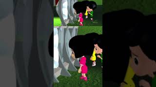 Distorting Mirror  哈哈镜 nurseryrhymes kids children animation song shorts [upl. by Trelu918]