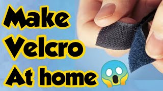 Diy Velcro  How to make Velcro at homeDiy Homemade VelcroMake Velcro tape at homeVelcro adhesive [upl. by Baten386]