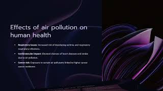 Air pollution causes and effects [upl. by Petey]