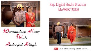 Damandeep Kaur Weds Inderjeet Singh  Live Jaggo Ceremony Raju Digital Studio Mo9888720320 [upl. by Mit]