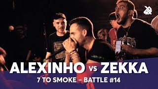 ALEXINHO vs ZEKKA  Grand Beatbox 7 TO SMOKE Battle 2019  Battle 14 [upl. by Nylissej]