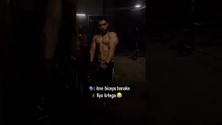 Biceps dont grow on trees🔥💪youtubevideo motivation shorts videogymgoer dietlife funny 💪🔥👀🙌 [upl. by Drucy35]