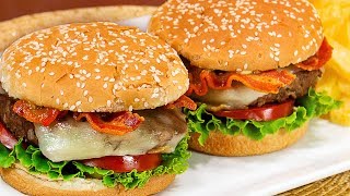 HAMBURGUESAS DE CARNE CASERAS SUPER ESPECIALES  Sazón y Corazón [upl. by O'Connor]