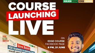 Edge Course Launching LiveAwesome New Courses For HSC23SSC amp Admission 21 ✌ [upl. by Sidnak]