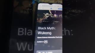 Black mythic wukong PlayStation t😈 playstation5 ps5 blackmythwukonggameplay4k gaming [upl. by Eugatnom50]