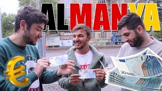 ALMANYADA 20 EURO İLE BİR GÜN GEÇİRMEK  KAÇAK TREN [upl. by Derrek910]