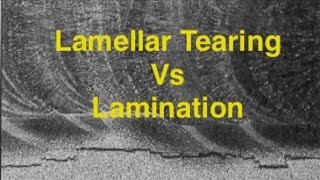 Lamination and Lamellar Tearing in Rolled Thick Plate [upl. by Leagiba]