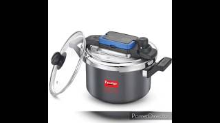 Prestige FLIP  ON 5 L Hard Anodized Pressure Cooker with Glass Lid Rs4275cookerpresurecooker [upl. by Noirod]