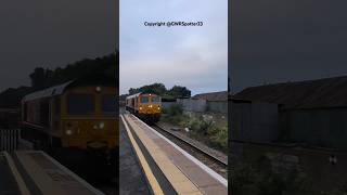 59003 Passes Chippenham class59 railway trainspotting colas train WesternSpot23 [upl. by Irt]