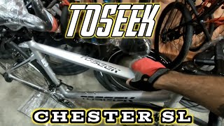 TOSEEK CHESTER  BIKE CHECK AT BIKE PARK [upl. by Xila209]