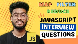 Javascript Interview Questions  map filter and reduce   Polyfills and Output Based Questions [upl. by Garretson]