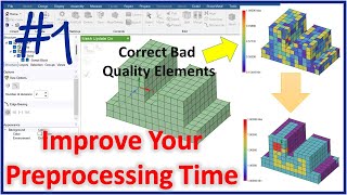 ANSYS SpaceClaim Meshing  How to Generate a HighQuality Mesh Part1 [upl. by Arbma]