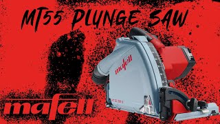 Mafell MT55 Plunge Saw amp Guide Track Demonstration [upl. by Ettesel751]