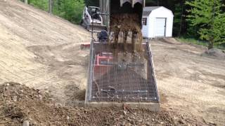 100 Homemade soil screener [upl. by Jonati]