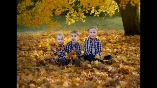 Familjefotografering höst Kristianstad [upl. by Otanutrof696]