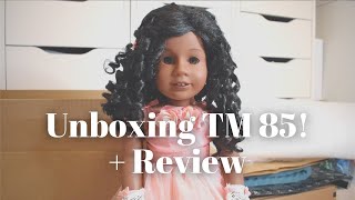 Unboxing American Girl TM 85  Maryellens Pretty Pink Dress [upl. by Inoek623]