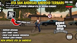 TUTORIAL LENGKAP GTA SA YANG RINGAN BUAT HP ANDROID ORIGINAL  GTA SAN ANDREAS [upl. by Eachelle]