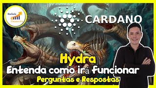 HYDRA  CARDANO I Entenda o funcionamento  Escalabilidade Perguntas e Respostas [upl. by Eatnahc]