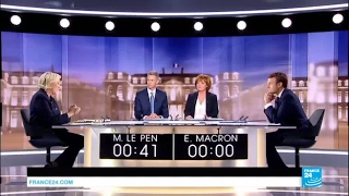 REPLAY  Watch the full French Presidential debate between Macron and Le Pen [upl. by Tnayrb616]