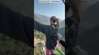 Bungee jumping in Rishikesh [upl. by Nehtanoj]