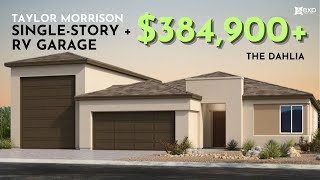 Must See SingleStory w Optional RV Garage Pahrump NV Las Vegas  The Dahlia by Taylor Morrison [upl. by Calendra]