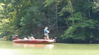 Fisherman at Philpott Lake 31 August 2023 [upl. by Moia]