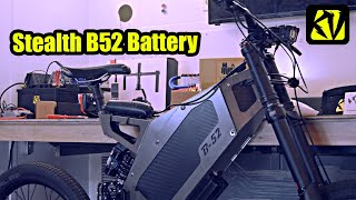 How to Replace a Stealth B52 Bomber Battery New Model 21700 72v Battery Build Upgrade Challenge [upl. by Notnats750]