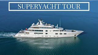 LADY E  75M  244 AMELS  Yacht for Sale [upl. by Eicnarf518]