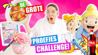 MAKKELIJKE PROEFJES LEREN in het ZOETE ZUSJES LABORATORIUM Challenge Met Prijs ♥DeZoeteZusjes♥ [upl. by Yllak106]