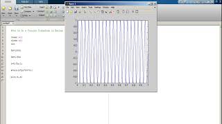 How to Do a Fourier Transform and plot it using Matlab  FFT in Matlab 2024 [upl. by Kantor901]