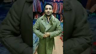 Original sheepskin long coat with for in Shoaib leather garment Mohammadpur 98712722179958143156 [upl. by Bertasi]