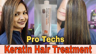 Pro Techs Keratin Hair Treatment  Keratin In Highlighted Hairs [upl. by Atnuahsal]