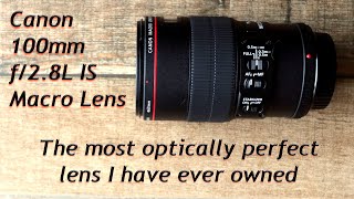 Review Of The Canon EF 100mm f28L IS Macro Lens [upl. by Atsyrhc884]