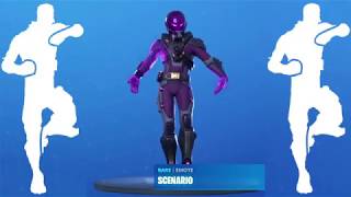 danse fortnite scénario skins légendaires [upl. by Kaasi]