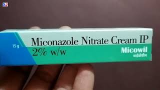 Micowil Cream  Miconazole Nitrate Cream Ip 2WW Uses  Micowil Cream uses side effects benefits [upl. by Ellemrac180]