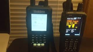 STARCOM21 Simulcast System Status Comparison between Uniden BCD436HP and Uniden SDS100 [upl. by Waite]