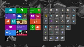 Add Shut Down Option to Windows 8 Start Screen [upl. by Midge632]