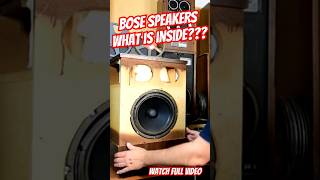 Whats Inside bose speakers Angelicaaudio [upl. by Malony]