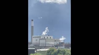 pollution regenerating powerplant station polluting the nation airpollution we breathe 😳 [upl. by Perr]